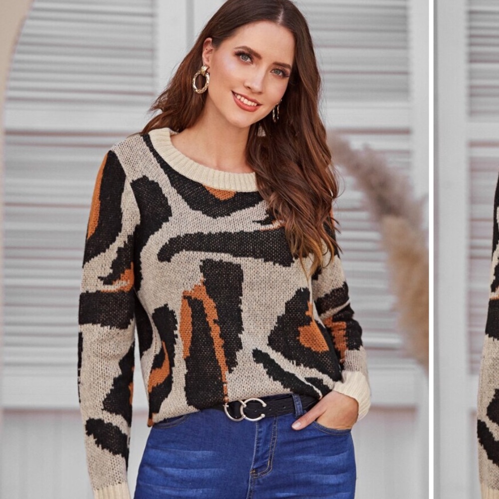 Pattern Sweater - Picture 3 of 5